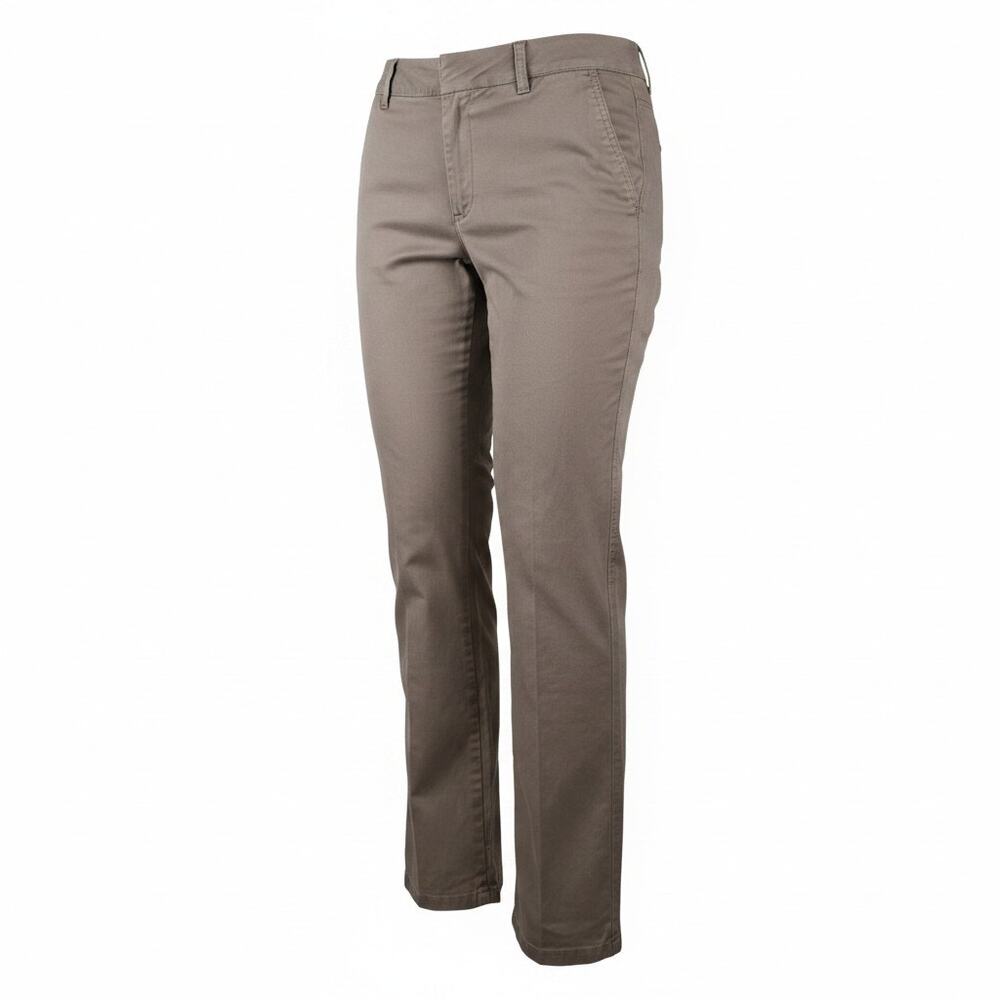 Dockers Womens Khaki Chino Bootcut Pants Sz 6 Curvy